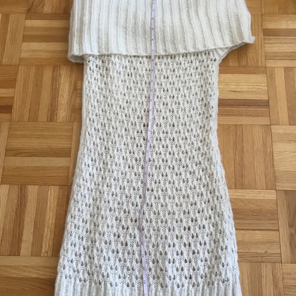Say What? White off shoulder/off-the-shoulder sweater dress - Size Small - Picture 5 of 7